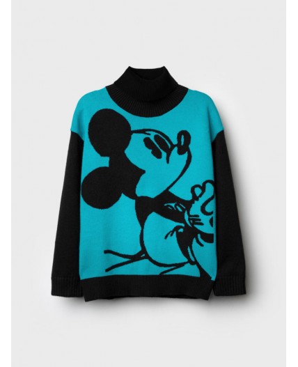 Свитер трикотажный для мальчиков черный,темно-зеленый