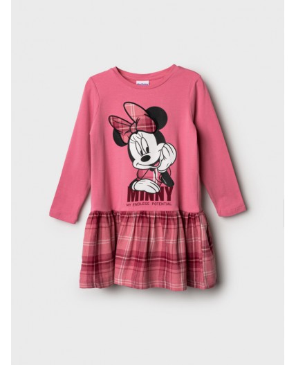 Платье трикотажное для девочек розовый