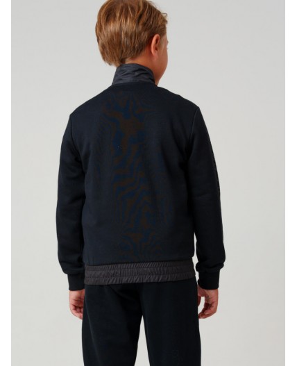 Толстовка трикотажная для мальчиков черный