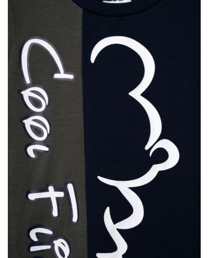 Комплект трикотажный для мальчиков: фуфайка (футболка), брюки тёмно-синий,хаки,красный