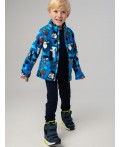 Куртка трикотажная для мальчиков разноцветный