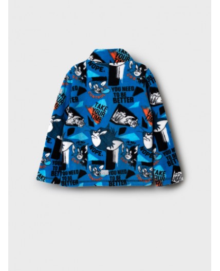 Куртка трикотажная для мальчиков разноцветный