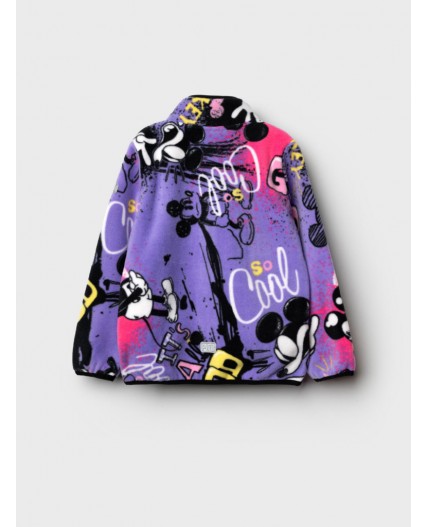 Куртка трикотажная для девочек разноцветный