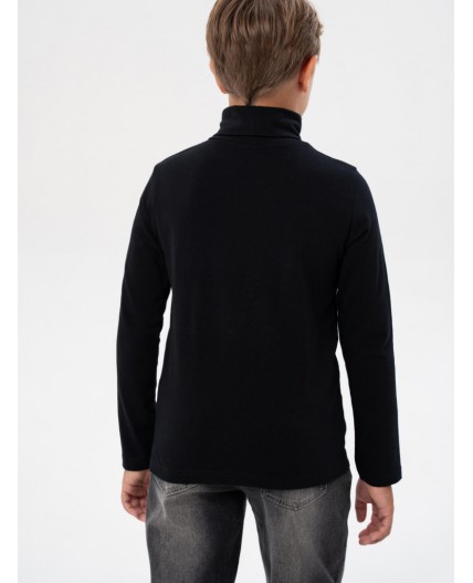 Водолазка трикотажная для мальчиков черный