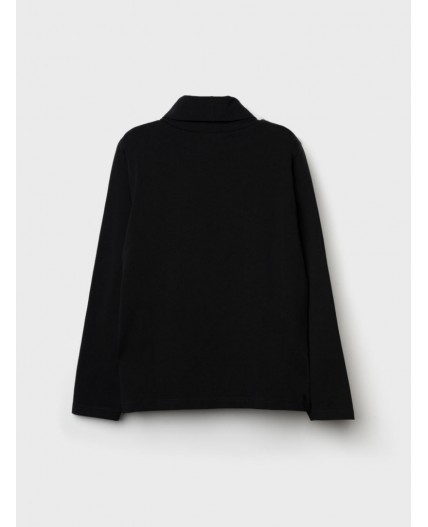 Водолазка трикотажная для мальчиков черный