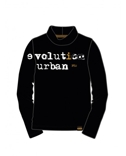 Водолазка трикотажная для мальчиков черный