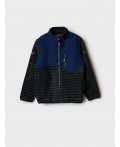 Куртка трикотажная для мальчиков тёмно-синий