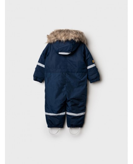 Комбинезон детский текстильный с полиуретановым покрытием для мальчиков тёмно-синий