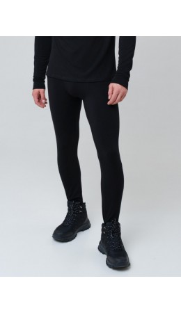 Термобрюки трикотажные для мужчин для эпизодического использования черный