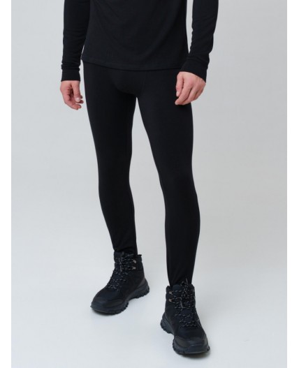 Термобрюки трикотажные для мужчин для эпизодического использования черный