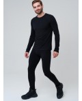 Термобрюки трикотажные для мужчин для эпизодического использования черный