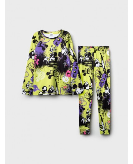 Термокомплект трикот. для девочек: фуфайка (футболка) с длин. рук, брюки для эпизод. использования разноцветный