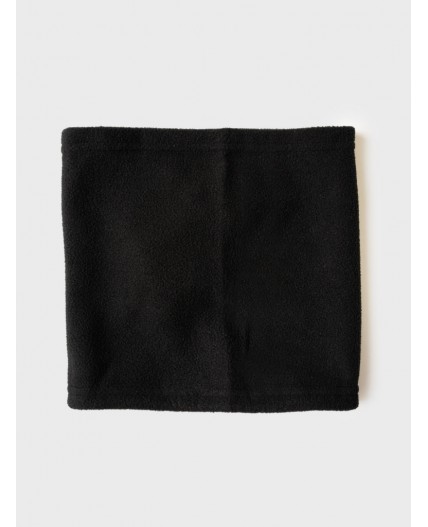 Шарф-снуд трикотажный для девочек черный