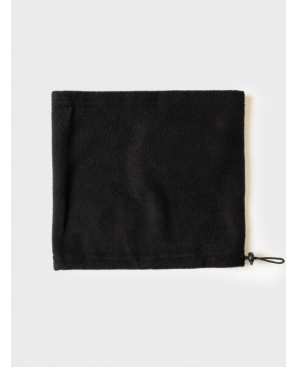 Шарф-снуд трикотажный для девочек черный