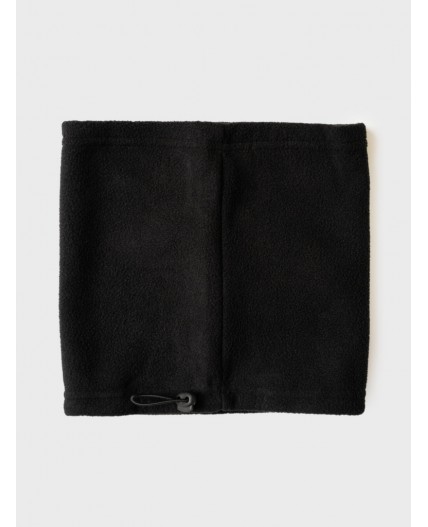 Шарф-снуд трикотажный для девочек черный