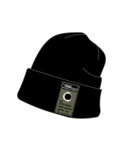 Шапка трикотажная для мальчиков черный