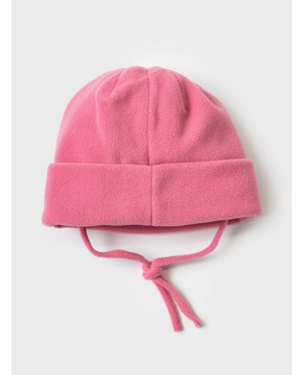 Шапка трикотажная для девочек светло-розовый