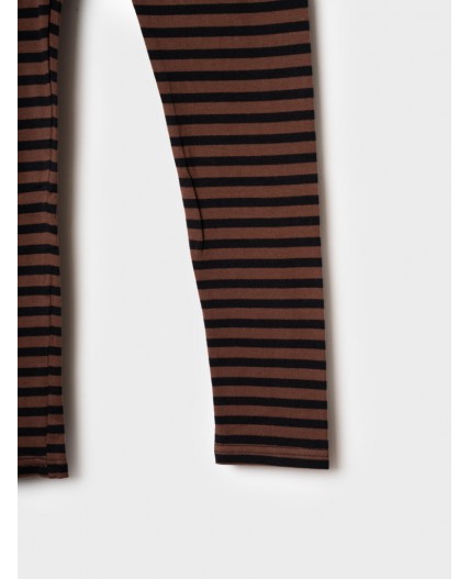 Брюки трикотажные для девочек (легинсы) черный,коричневый