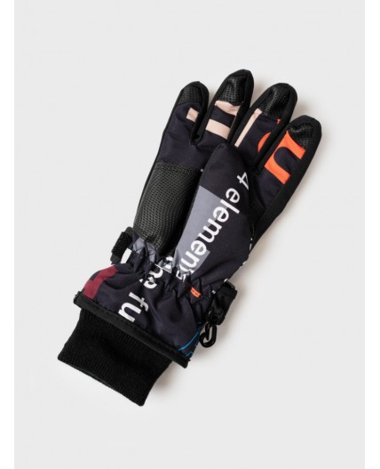 Перчатки текстильные для мальчиков разноцветный