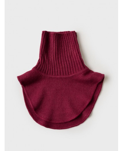 Воротник-манишка трикотажный для девочек розовый