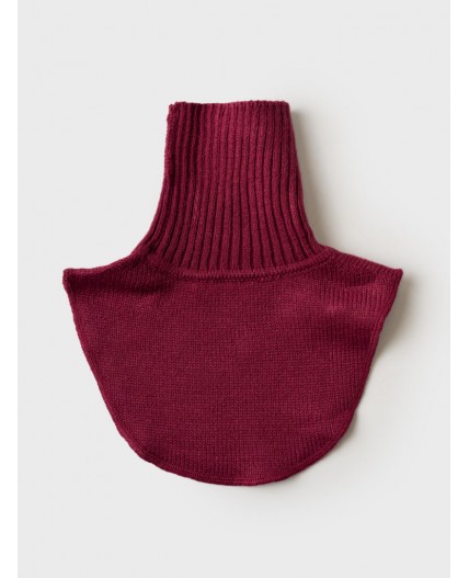 Воротник-манишка трикотажный для девочек розовый