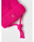 Комплект трикотажный для девочек: шапка, снуд розовый