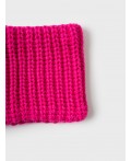 Комплект трикотажный для девочек: шапка, снуд розовый