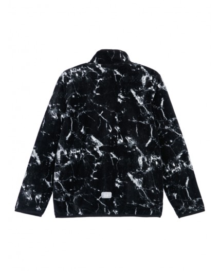 Куртка трикотажная для мальчиков черный,белый