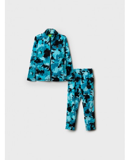 Комплект трикотажный для мальчиков: толстовка, брюки разноцветный