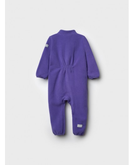 Комбинезон детский трикотажный для девочек сиреневый