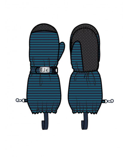 Варежки текстильные для мальчиков тёмно-синий,черный,голубой