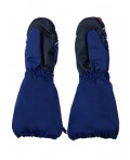 Варежки текстильные для мальчиков тёмно-синий