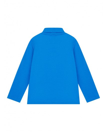 Водолазка трикотажная для мальчиков голубой