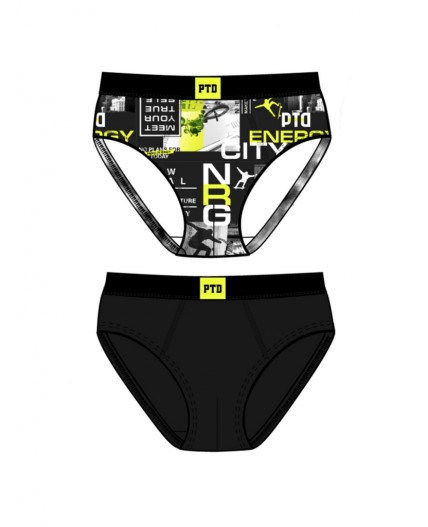 Трусы трикотажные для мальчиков - брифы, 2 шт в комплекте разноцветный