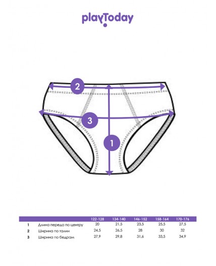 Трусы трикотажные для мальчиков - брифы, 2 шт в комплекте разноцветный