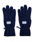Перчатки трикотажные для мальчиков тёмно-синий