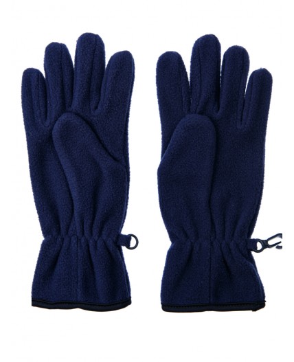 Перчатки трикотажные для мальчиков тёмно-синий