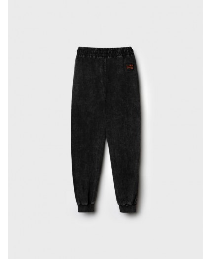Брюки трикотажные для мальчиков черный