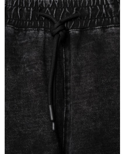 Брюки трикотажные для мальчиков черный