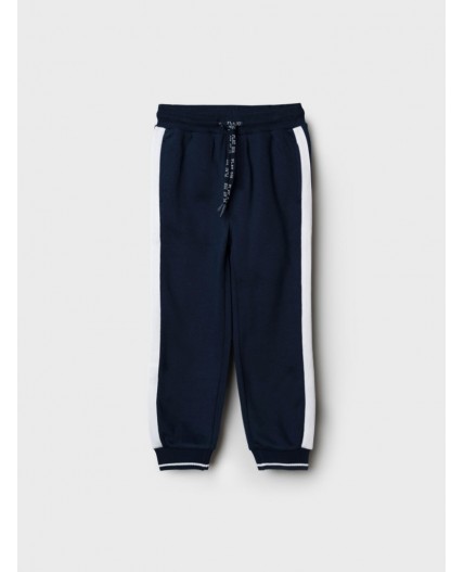 Брюки трикотажные для мальчиков тёмно-синий