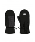 Варежки текстильные для мальчиков черный