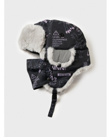 Шапка текстильная для мальчиков разноцветный