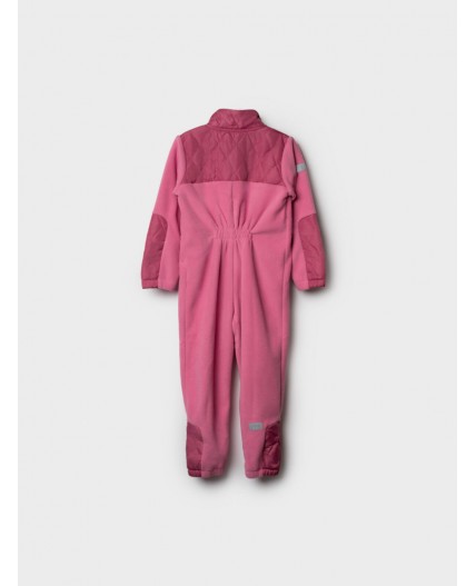 Комбинезон трикотажный для девочек розовый