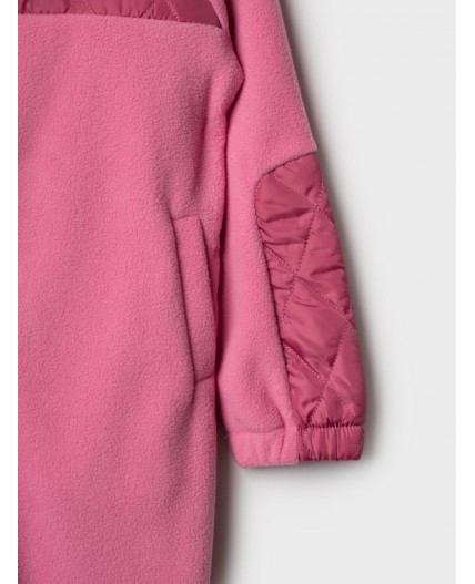 Комбинезон трикотажный для девочек розовый