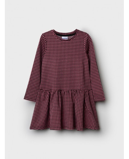 Платье трикотажное для девочек розовый