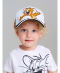 Кепка детская текстильная для девочек белый,черный,коричневый