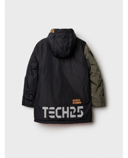 Зимняя куртка из мембранной ткани для мальчика зеленый,черный