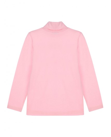 Водолазка трикотажная для девочек розовый