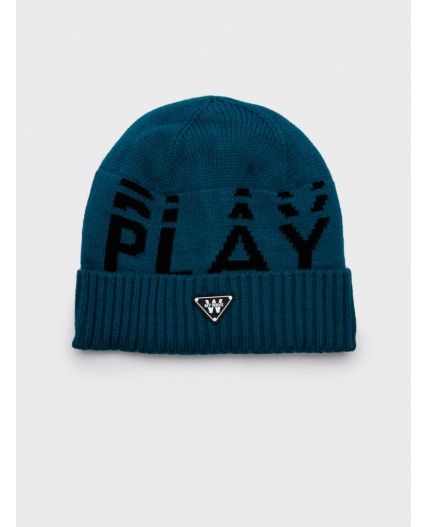 Шапка трикотажная для мальчиков зеленый