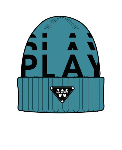 Шапка трикотажная для мальчиков зеленый